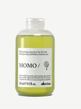 Davines MOMO Moisturizing Shampoo — Lime Green Bottle